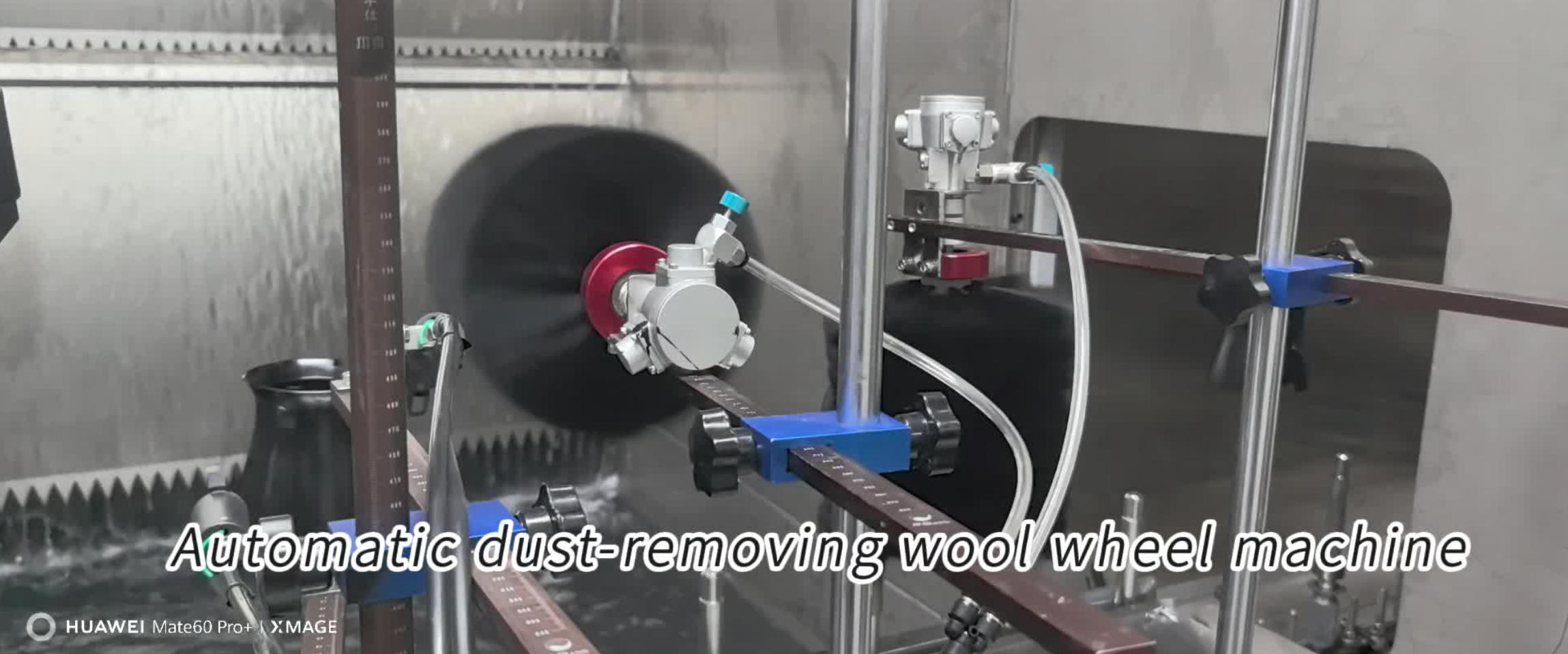Live Video of Automatic Dust Removal Brush Machine in Operation