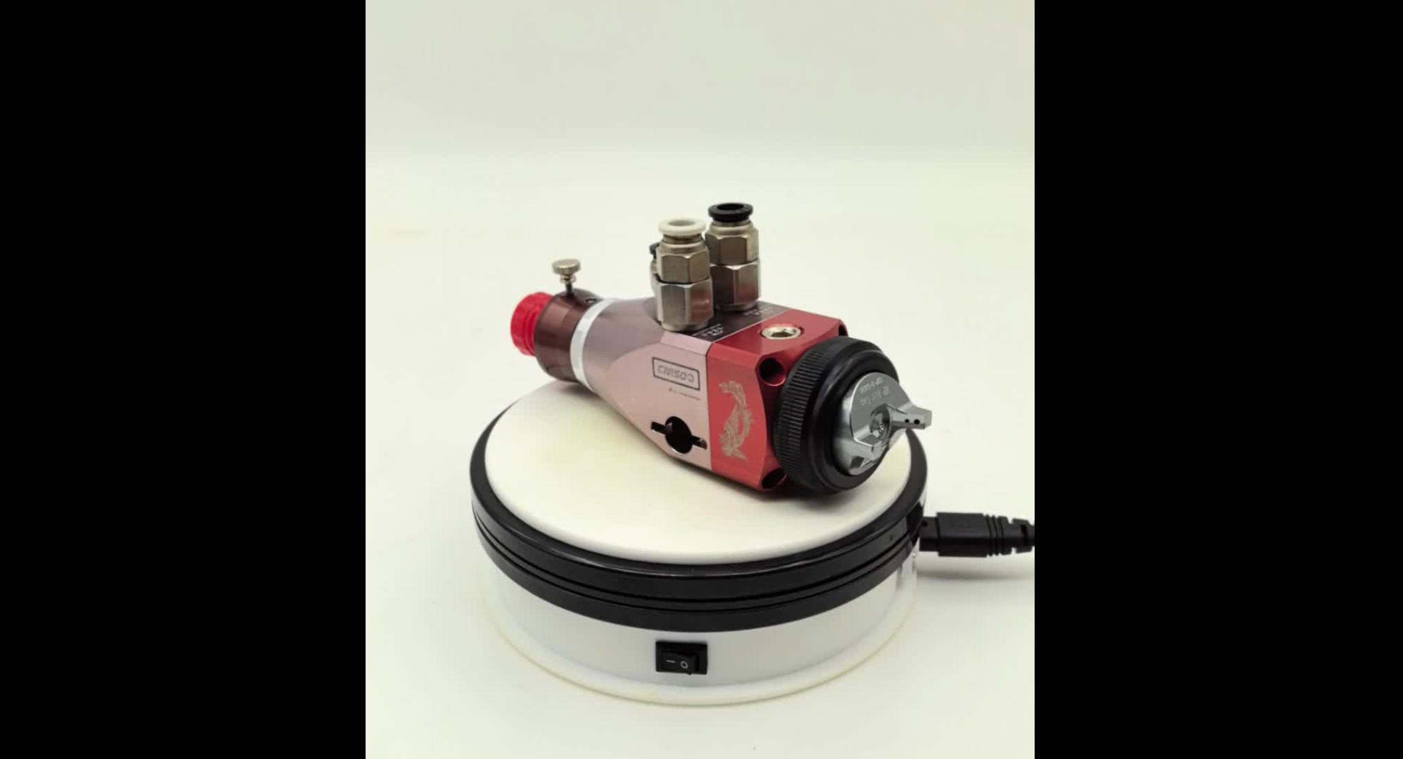Ceramic glaze special spray gun whole display video